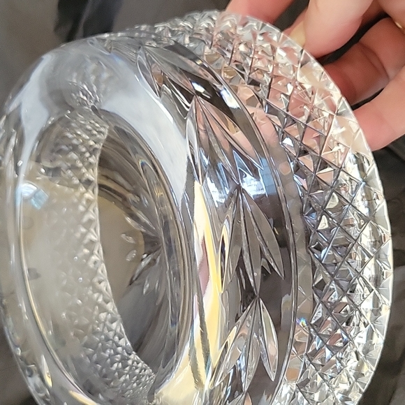 Rare Galway Irish Crystal Pet Bowl - Picture 2 of 4